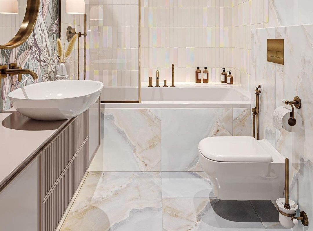 Russ Color Bathroom Design Trends 2025: Key Styles, Colors, and Innovations - RN